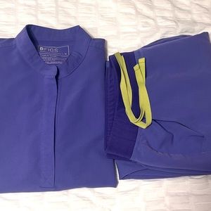 Figs Rafaela Top (M) - Blueberry